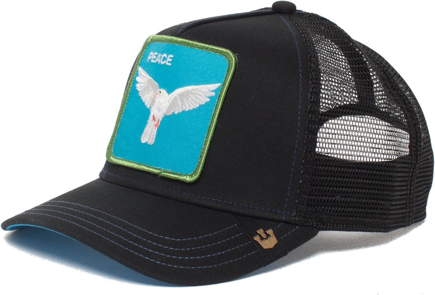 Goorin Bros. Animal Farm 'Peace Keeper' Dove Snapback Trucker Hat Black