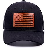 68LDROOTER American Flag Trucker Hat, USA Flag Patriotic Baseball Cap Hat for Men & Women Adjustable Fit for Casual Wear