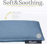 Qomfor Microwavable Wheat Bag Grey Blue Lavender Scent 3-Chamber 700g view 2