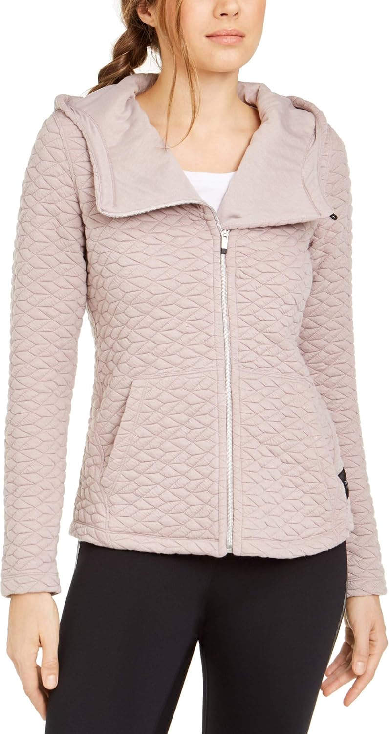 asymmetrical zip hoodie women's