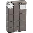 Xikar EX Single Jet Flame Lighter, Windproof, Durable Body, Easy Fuel Adjustment Wheel, Stylish Design, Protective Cap, Gunmetal
