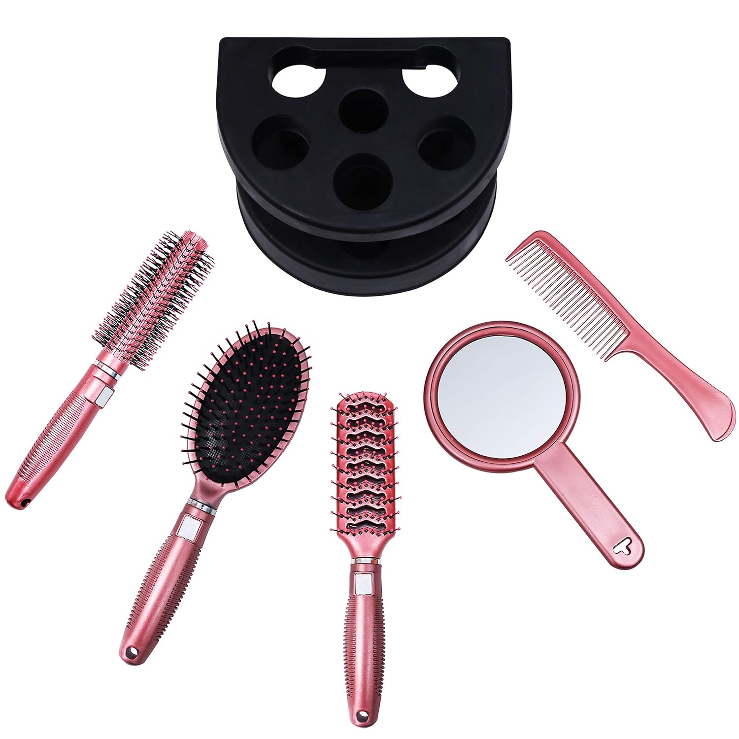 5 Pcs Hair Comb Set Professional Salon Styler Hair Brushes Gift Set Tool with