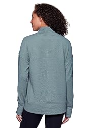 RBX Women's Lightweight Sweater Relaxed Mock Neck