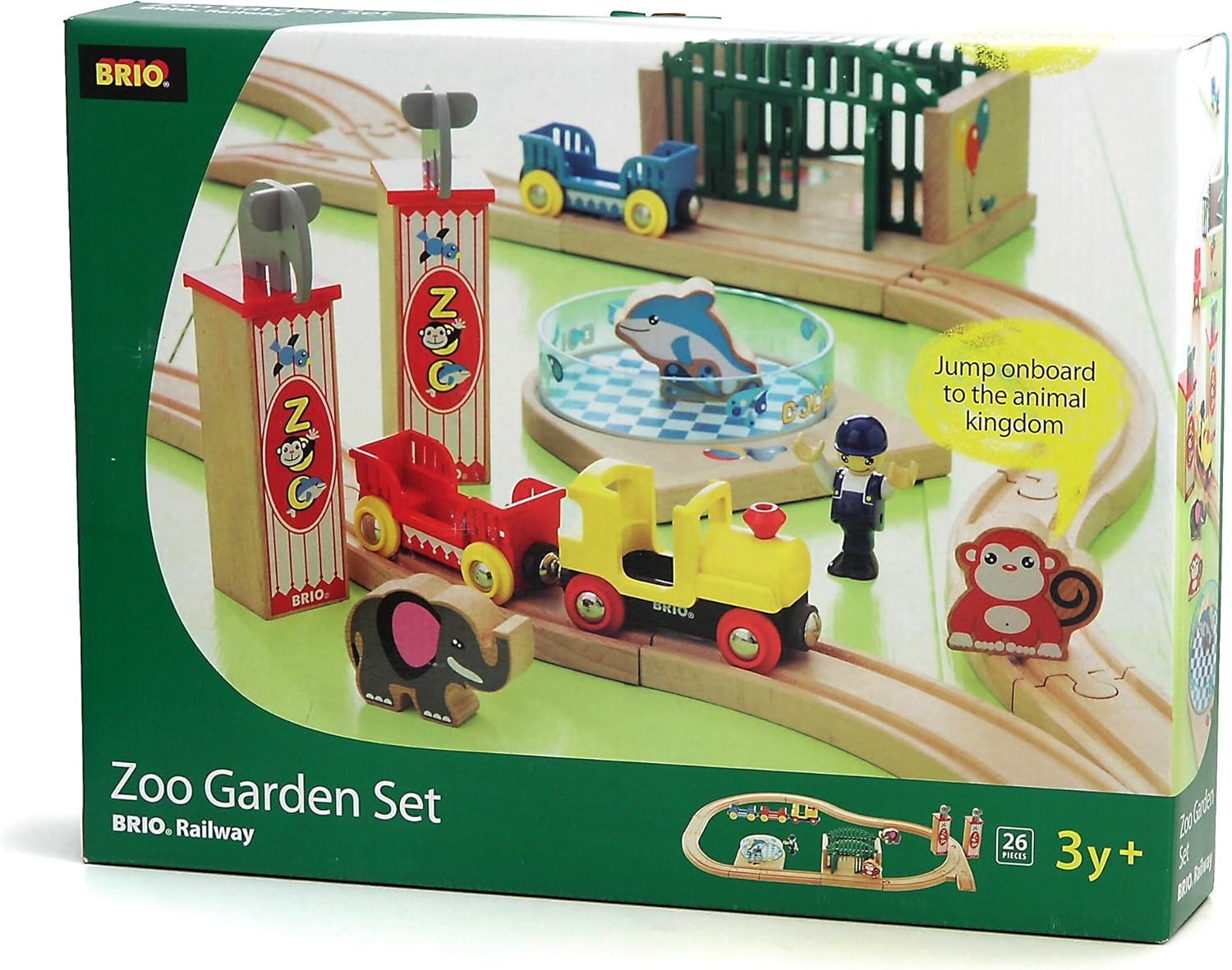 brio zoo train set
