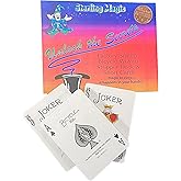 Ted's Sterling Magic Factory Cut and Sealed Bicycle Wizard Stripper Deck with Short Trick Cards (Red)