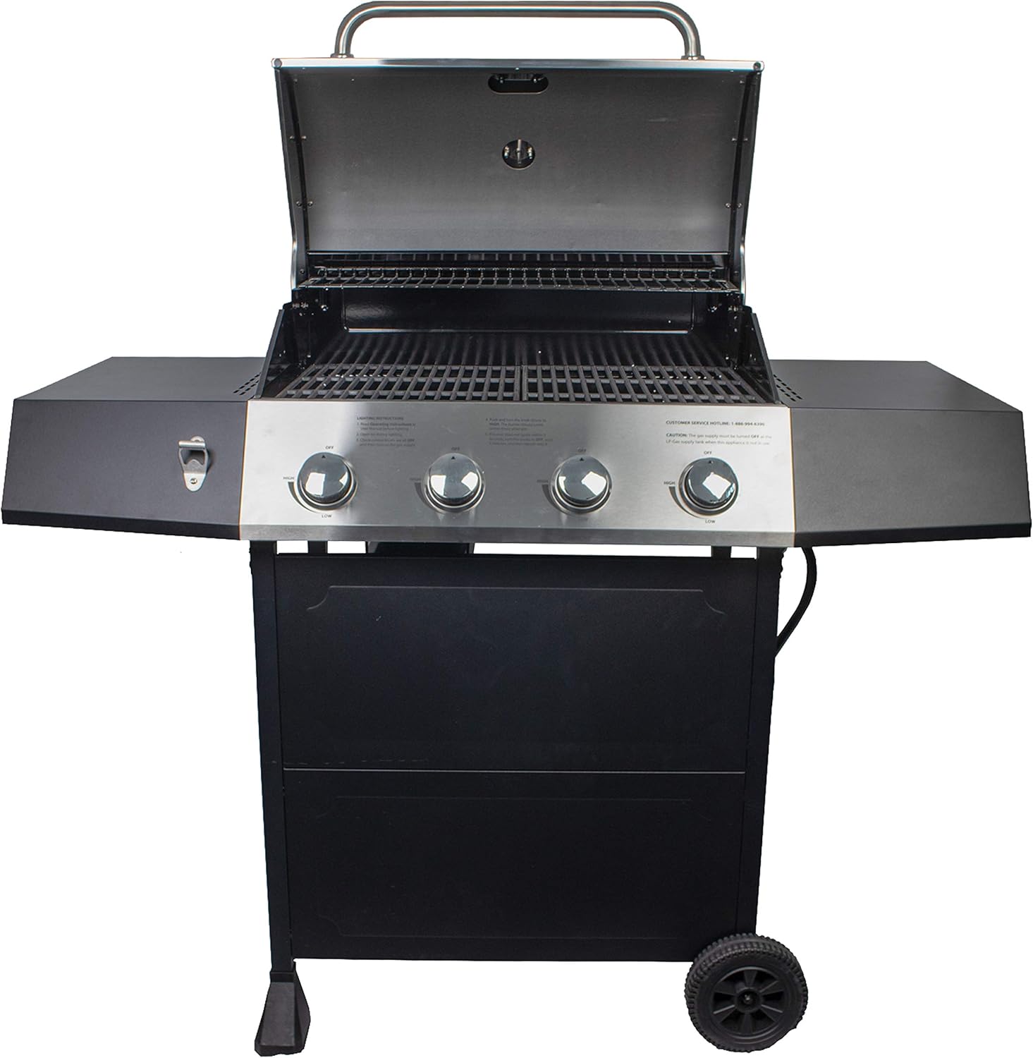 review Cuisinart CGG-7400 Propane, Full Size Four-Burner Gas Grill