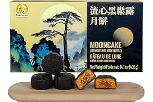 SUNGIVEN Mooncake Lava Custard Truffle 400g Snacks Cakes Mid-Autumn Festival Gifts Dessert