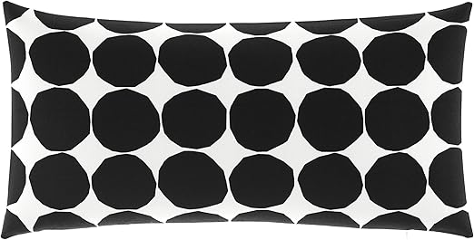 Amazon Com Marimekko Pienet Kivet Throw Pillow 15x30 Black