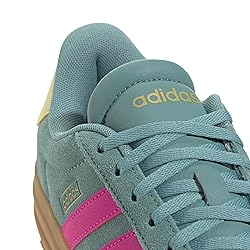 adidas Women's VL Court Bold Sneaker, Powder