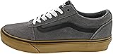 Vans Men's Ward Sneaker, Suede Pewter Gum, 9.5