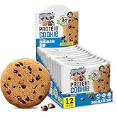 Lenny &amp; Larry's Protein Cookie Chocolate Chip, 8g Plant Protein, 12 Pack | Vegan cookie with 5g fiber, non-GMO ingredients, and chocolate chip flavor