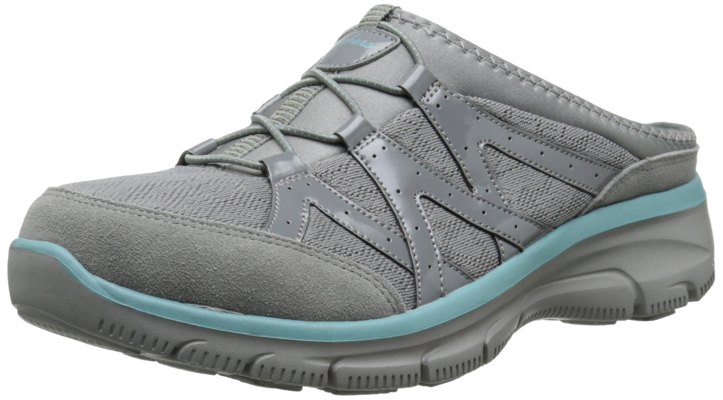 Galleon Skechers Women's Easy Going Repute Mule,Grey,9 M US