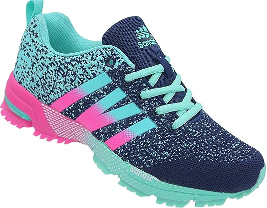 Damen Laufschuhe Sportschuhe Turnschuhe Sneaker Gr-36-41 Art.Nr.258 Navy-blau-Fuchsia