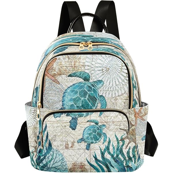 6026 Sea Turtle Coral Reef Black Backpack Purse Fashion Shoulder Bag ROLLTOP 2.0 Coral Gardeners Edition main image 4