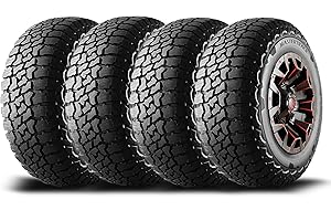 Set of 4 (FOUR) Mastertrack BADLANDS AT All Terrain 265/75R16 116S SUV Tire + Road Hazard Warranty Included - 265/75/16(Tire Only)