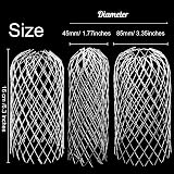 KAHEIGN 6Pcs Metal Gutter Guards Expandable Screen Filter Strainer Downpipe view 4
