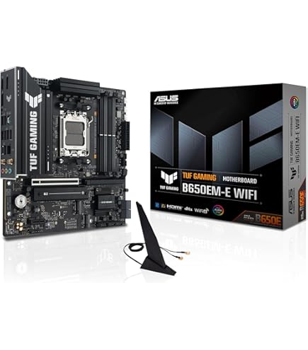 Amazon.com: ASUS TUF Gaming B650M-PLUS WiFi AMD B650 AM5 Ryzen