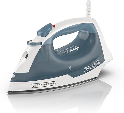 Black+Decker IR40V Plancha compacta Antiadherente de Vapor fácil ...