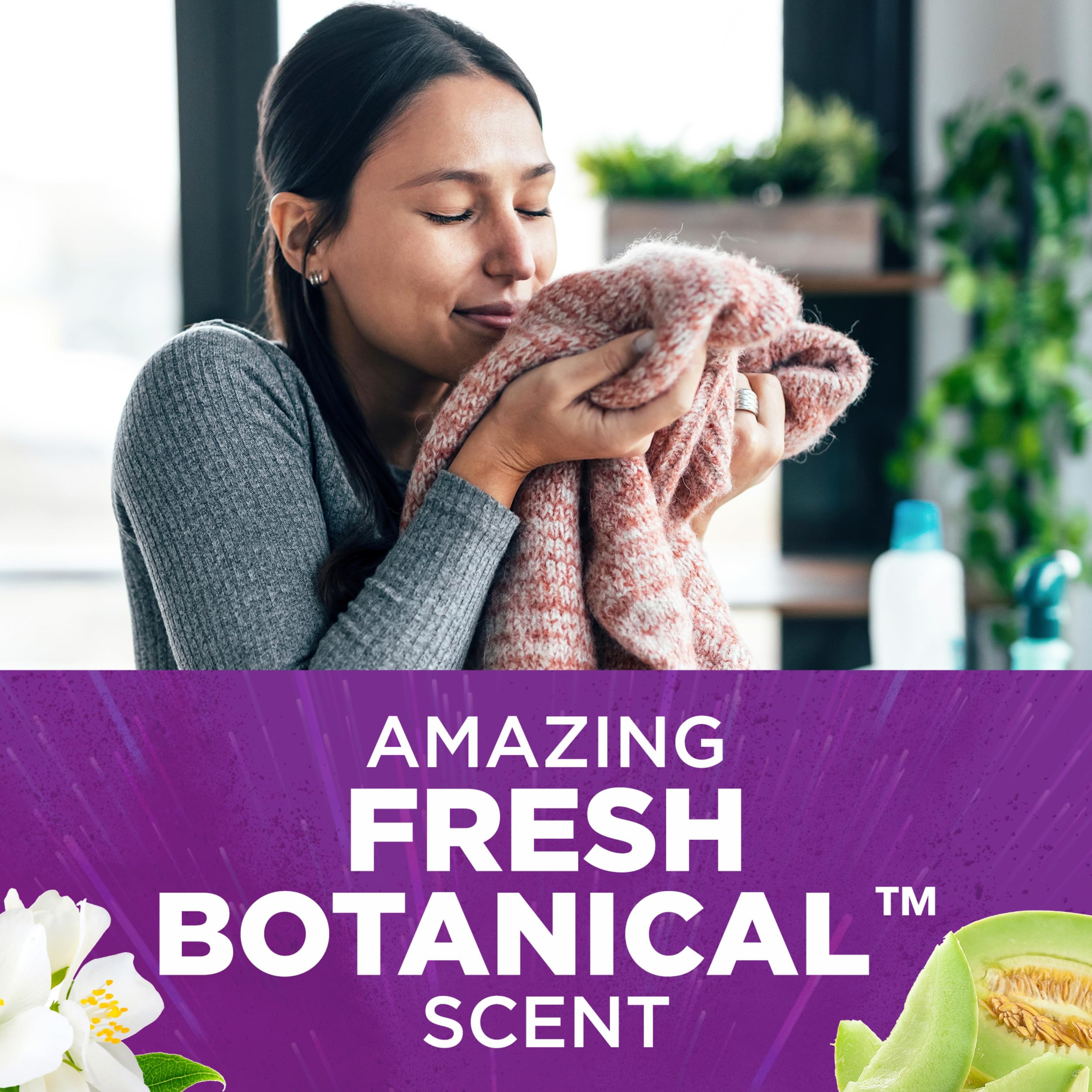 ARM & HAMMER Dryer Sheets, Fabric Softener Sheets with Odor Blasters, Fresh Botanical Scent, 80 Ct