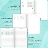 Clever Fox Teacher Planner – School Year Planner with Calendars & Lesson Plans view 4