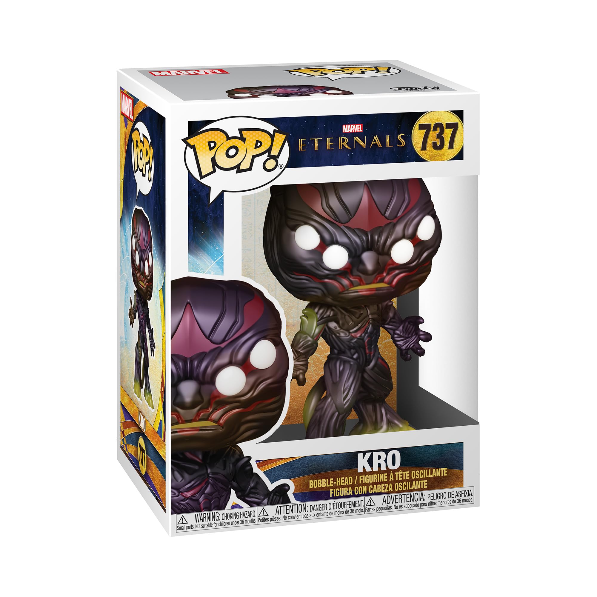Funko POP! Marvel: Eternals - Kro - the Eternals - Collectable Vinyl Figure - Gift Idea - Official Merchandise - Toys for Kids & Adults - Movies Fans - Model Figure for Collectors and Display