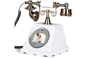 FiayaCom Video Audio Guest Book Wedding Phone,1080P HD Video Phone Guestbook, Preserve Your Special Occasions, Ideal for Wedd