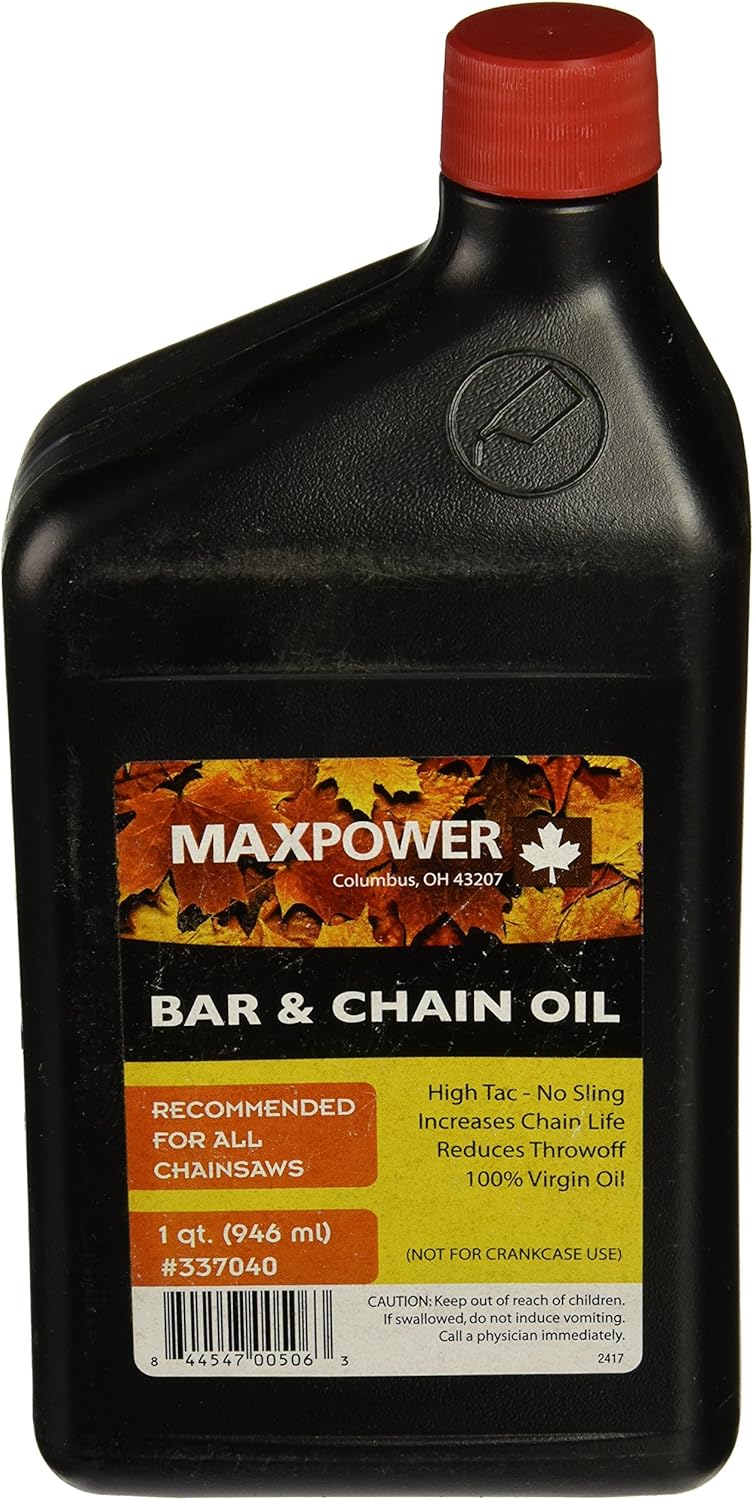 Maxpower 337040 32-Ounce Bar and Chain Oil : Chain Saw Bar And Chain Oil : Garden & Outdoor