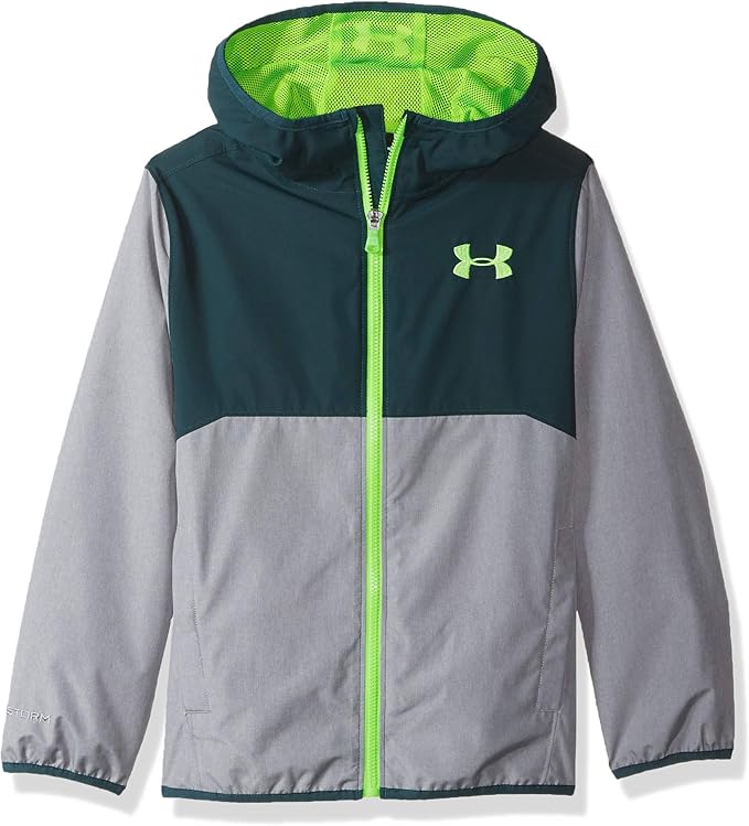 Under Armour Boy's Rain Jacket Amazon.co.uk Clothing