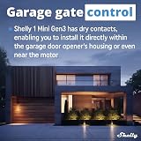 Shelly 1 Mini Gen3 1 Channel WiFi Matter Relay 8A Dry Contacts 2 Pack view 5