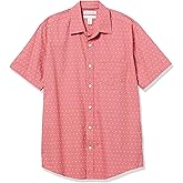 Amazon Essentials Men's Regular-Fit Short-Sleeve Poplin Shirt