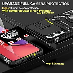FRLMOOES for Motorola Moto G84 Case with 2 Screen