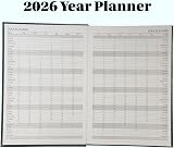 Arth 2026 A5 Diary Day a Page Black Hardback view 3