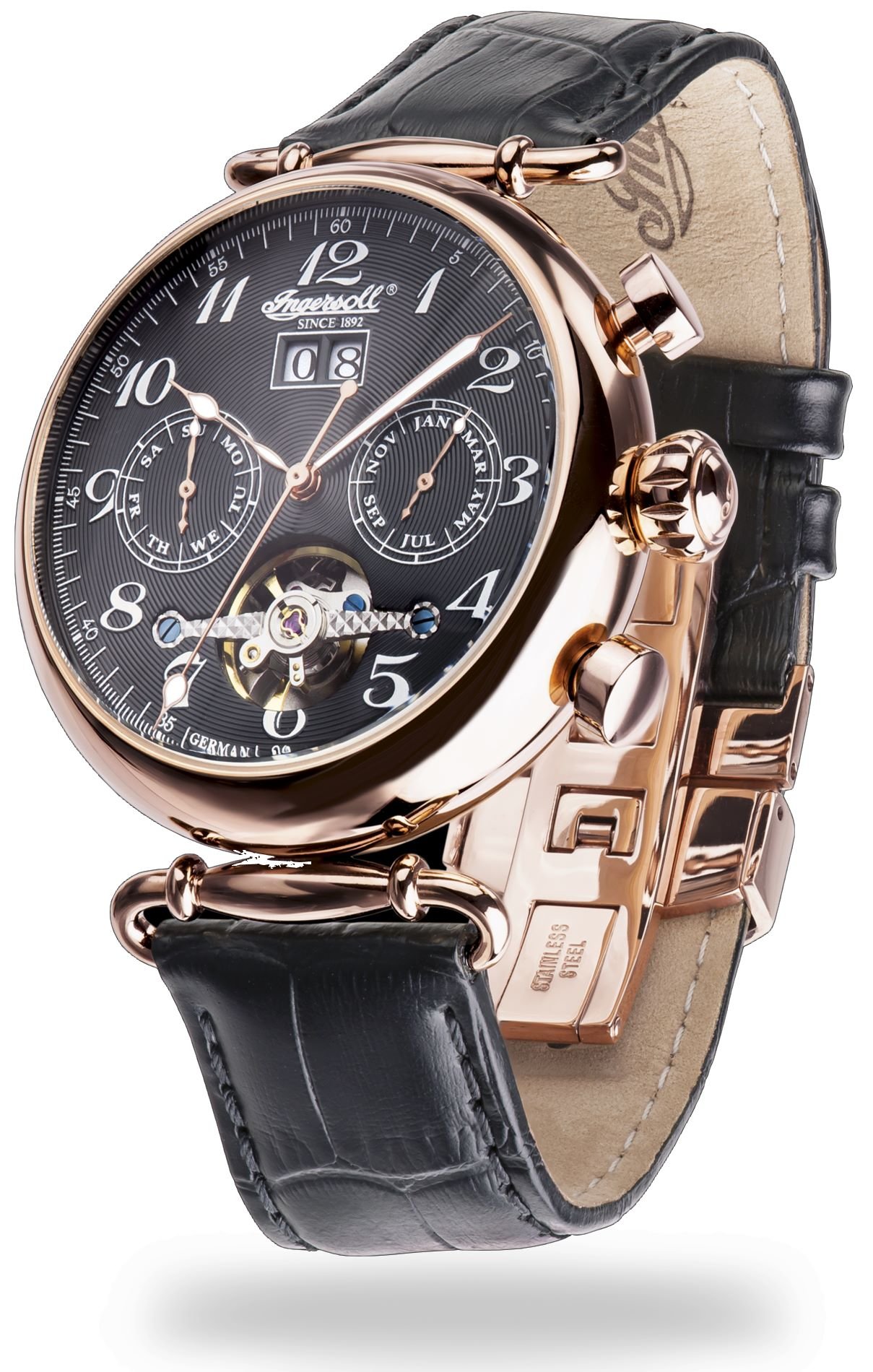 Ingersoll Waldorf II men’s watch, IN1319RBK Buy Online in United Arab