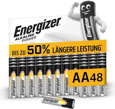 Alkaline Power Batterien AA (48 Stück)