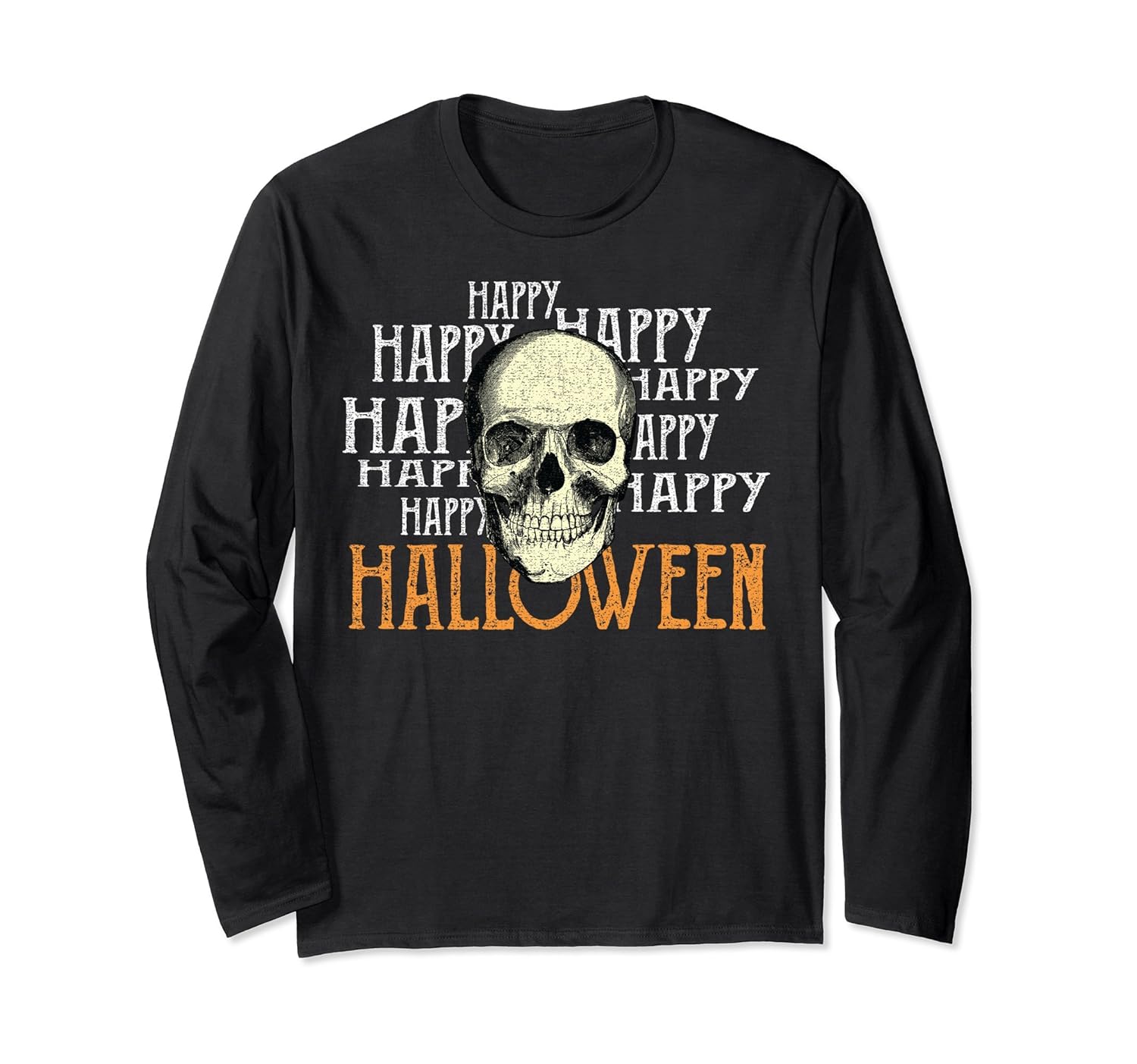 Happy Halloween Spooky Skull Shirt For Men, Women And Kids-ANZ