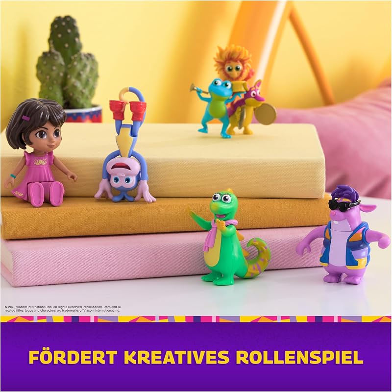 Fantastische Freunde Geschenkset - Set mit Vier Figuren ca. 9 cm und kleinem Musikband-Trio zur beliebten TV-Serie für Vorschulkinder, für fantasievolles Spielen für Kinder ab 3 Jahren
