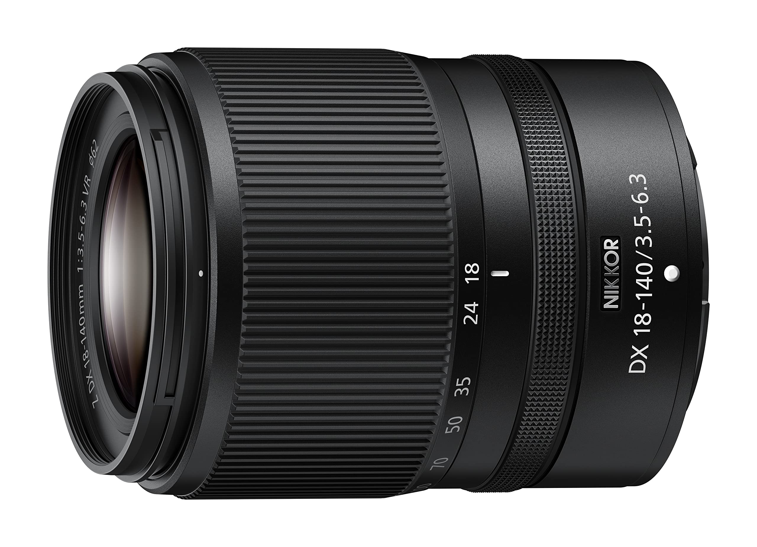 Nikon NIKKOR Z DX 18-140 f/3.5-6.3 VR, Obiettivo Zoom 7,8x Da Viaggio, Versatile, Alta Potenza, VR 5 Stop, Compatto, Leggero, nero [Nital V.I.P.: 6 anni di garanzia]