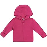 Hanes unisex-baby Baby Knit Hoodie, Zippin Soft 4-way Stretch Knit Long Sleeve, Babies and Toddlers