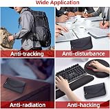 NEUSID Faraday Bag for Key Fob 2 Pack Leather RFID Signal Blocking Case view 7