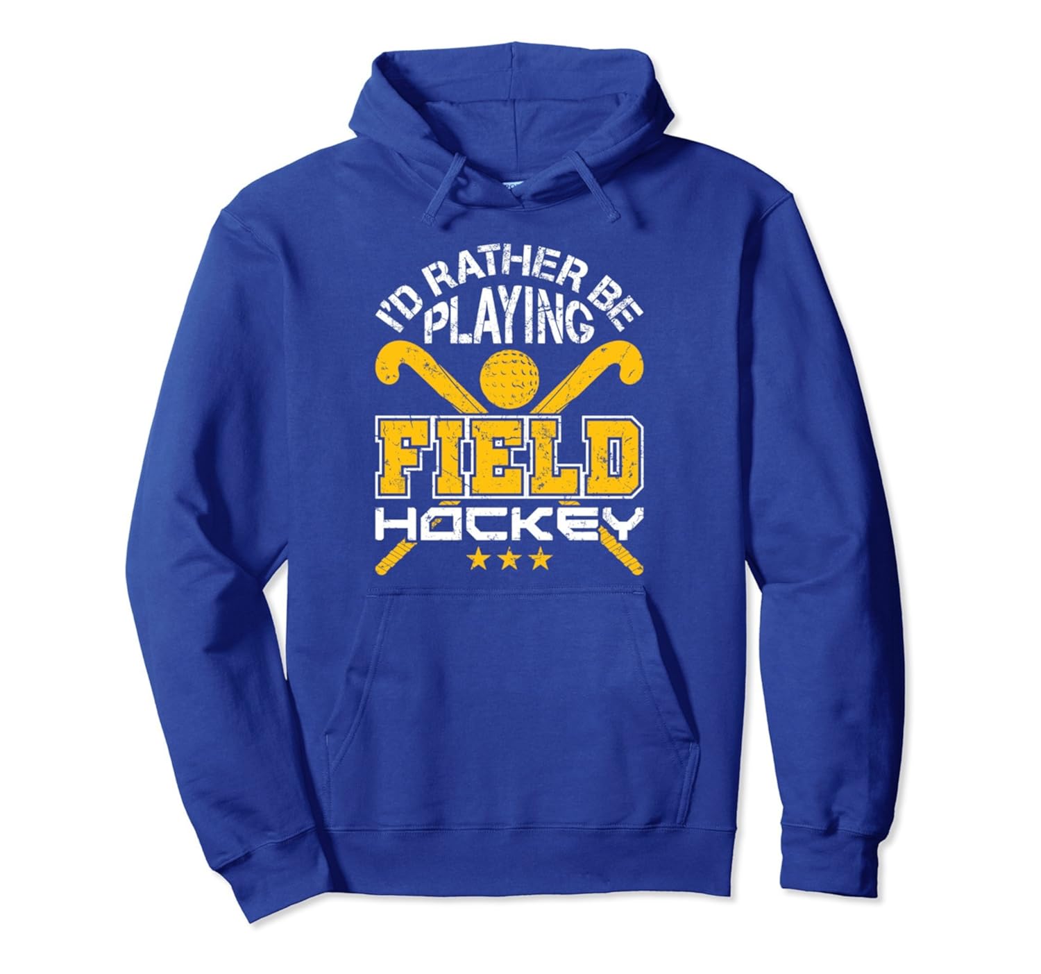 Field Hockey Hoodie For Women Id Rather Be Playing Veotee
