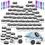 MotBach 40 PCS 15g Empty Plastic Containers with