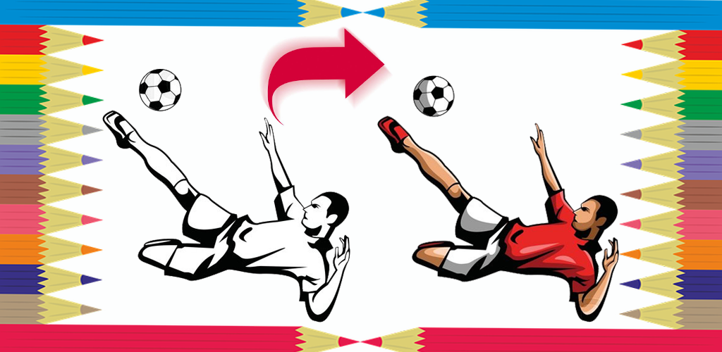 Football Coloring Book Soccer Coloring for