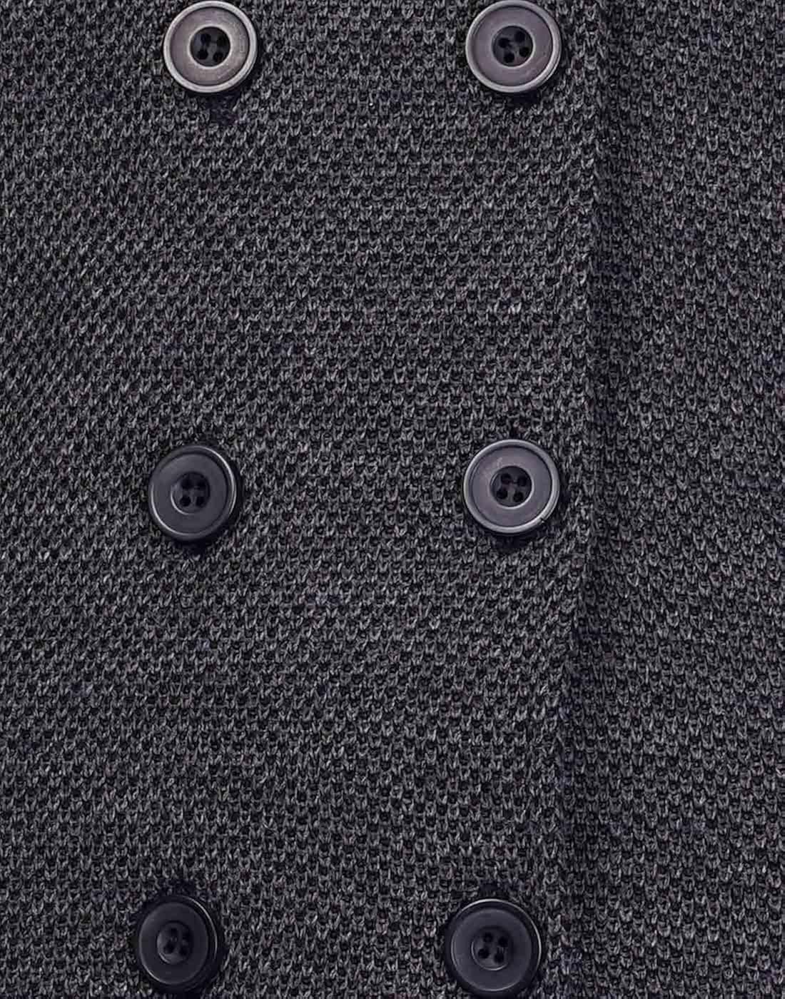 montrex black long coat for women