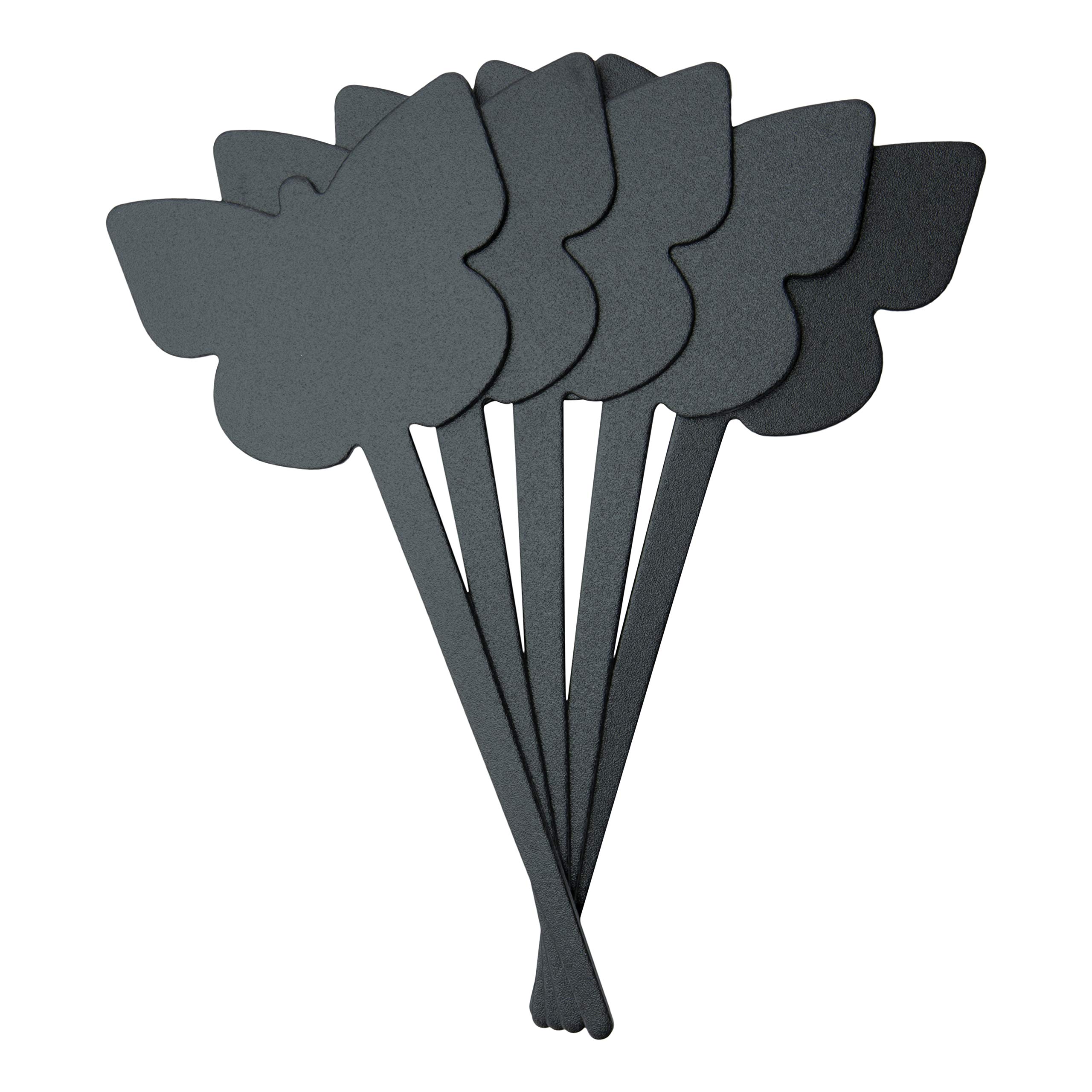 Securit Silhouette Butterfly Chalk Board Tag, 18 x 8 x 0.3 cm, 5 pc