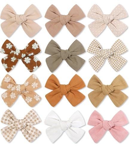 Mini Velvet Bow Clips Pack of 10 Hair Accessories for All Ages Amazon.com: Velvet Mini Bows for Baby Girls, 20pcs Boutique  main image 4