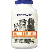 Pro-Sense Vitamin Solutions Dog Multivitamin Chewable Tablets, 90 Count | Multivitamin With Minerals &amp; Antioxidants For Puppies, Adult &amp; Senior Dogs, Suitable For Everyday Use