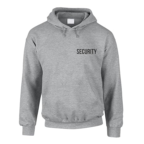 Shirtdepartment Herren Hoodie - Security - beidseitig bedruckt