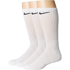 Nike unisex-adult Unisex Nike Everyday Cushion Crew 3 Pair - View 6