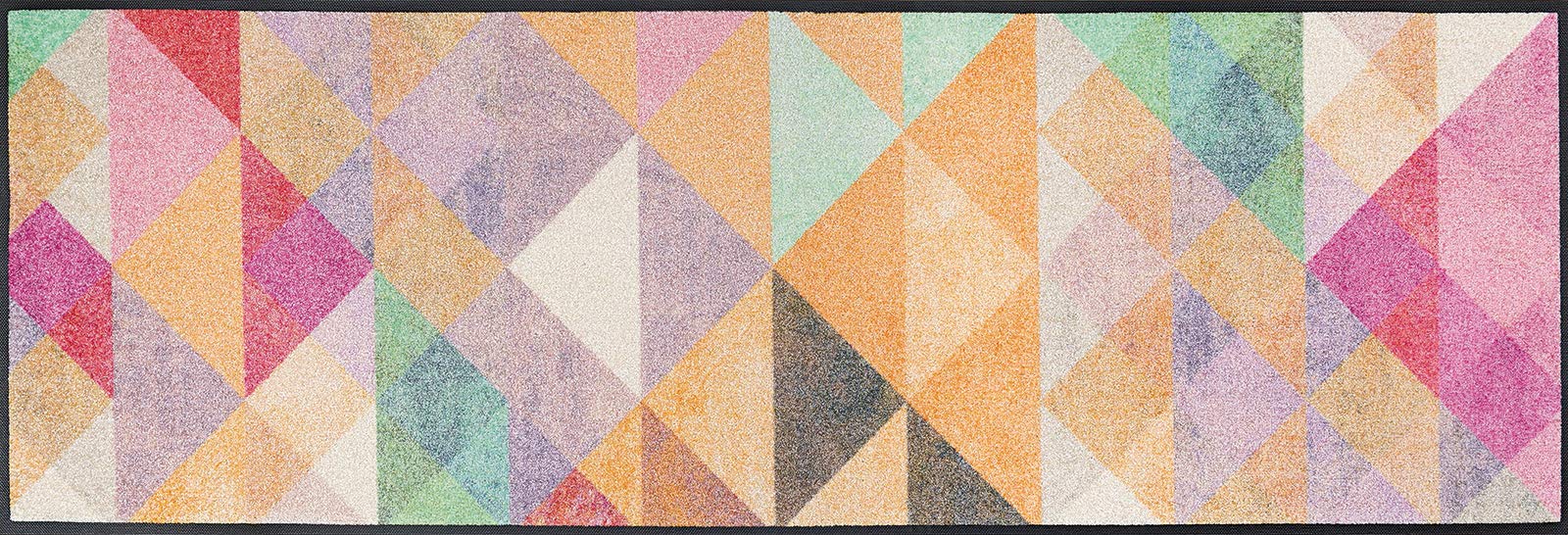 Wash&Dry Door Mat, Acrylic, Multicoloured, 60x180x0.7 cm