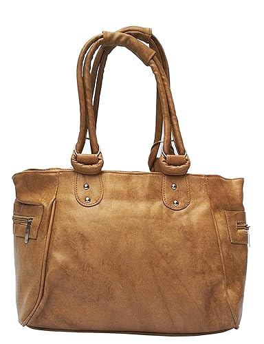 Bizarre Vogue Womens Stylish Handbag (Brown, BV943)